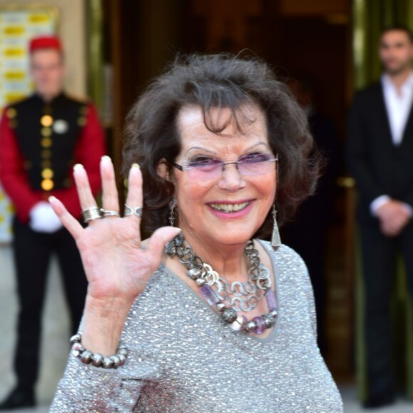 Claudia Cardinale - 21e Gala "Musique contre l'oubli" au profit d'Amnesty International au Thêatre Des Champs-Elysées à Paris le 17 juin 2015.