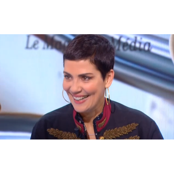 Cristina Cordula dans "Le Tube" sur Canal+, samedi 6 février 2016.