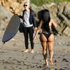 Exclusif - Blac Chyna, la compagne de Rob Kardashian pose pour la marque 138 water à Malibu le 4 février 2016.