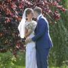 Millie Mackintosh et Professor Green lors de leur mariage, le 10 septembre 2013 à Babington House dans le Somerset. Le couple a annoncé le 20 février 2016 sa séparation.