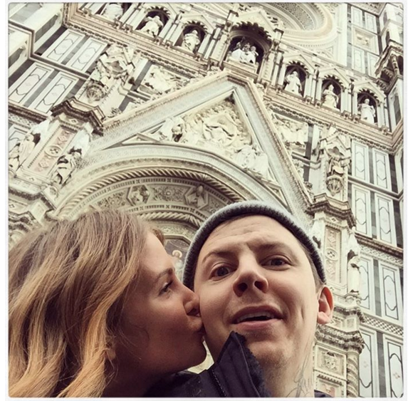 Millie Mackintosh et Professor Green en week-end à Florence fin janvier 2016, photo Instagram. Trois semaines plus tard, ils annonçaient leur séparation.