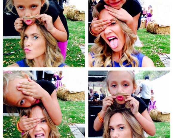 Katie May et sa fille de 7 ans, Mia