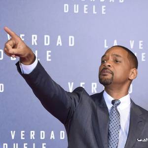 Will Smith à la première du film "Seul contre tous" à Madrid. Le 27 janvier 2016  Actor Will Smith during the premiere of the film "Concussion" in Madrid on Wednesday 27, January 201627/01/2016 - Madrid