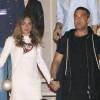 Robbie Williams et sa femme Ayda Field - La chanteuse Adèle à la fenêtre du Wiltern Theatre à Los Angeles après son concert en présence de nombreuses célébrités le 13 février 2016