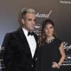 Robbie Williams et sa femme Ayda Field - Soirée Chopard Gold Party à Cannes lors du 68e festival international du film. Le 18 mai 2015