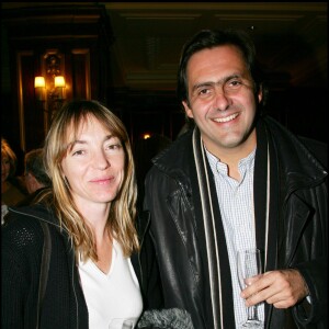 Valérie Guignabodet et son mari Emmanuel Chain à Paris en 2006.