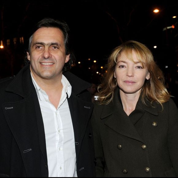 Valérie Guignabodet et son mari Emmanuel Chain à Paris en 2011.