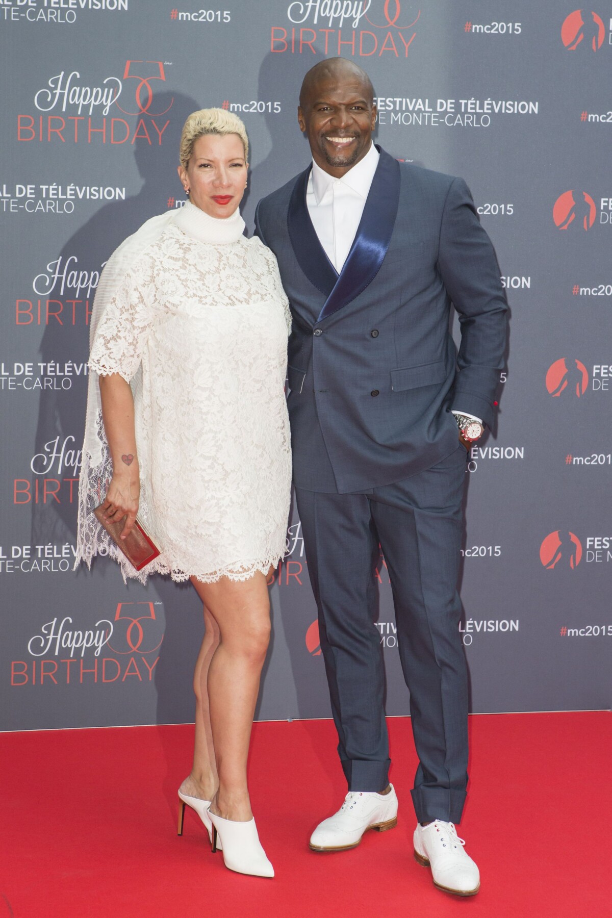 Vidéo Terry Crews Et Sa Femme Rebecca King Crews Photocall De La Soirée Danniversaire Du 3107