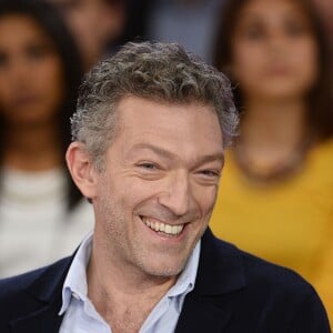 Vincent Cassel - Enregistrement de l'émission "Vivement Dimanche" à Paris le 14 octobre 2015. 