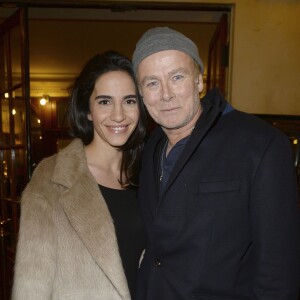 Franck Dubosc et sa femme Danièle - Générale de la pièce "Tout à Refaire" au théâtre de la Madeleine à Paris, le 8 février 2016. © Guirec Coadic/Bestimage