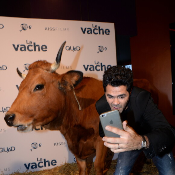 Jamel Debbouze - Avant-première du film "La Vache" au Cinéma Pathé Wepler à Paris le 14 février 2016. © Rachid Bellak/Bestimage