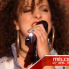 Melodie Pastor dans The Voice 5 sur TF1, le samedi 27 février 2016