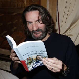 Frédéric Beigbeder - Le 38e cocktail des écrivains dans les salons du Fouquet's à Paris, le 26 novembre 2015 © Marc Ausset-Lacroix