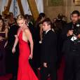 Charlize Theron (robe Dior) lors des Oscars 2016.