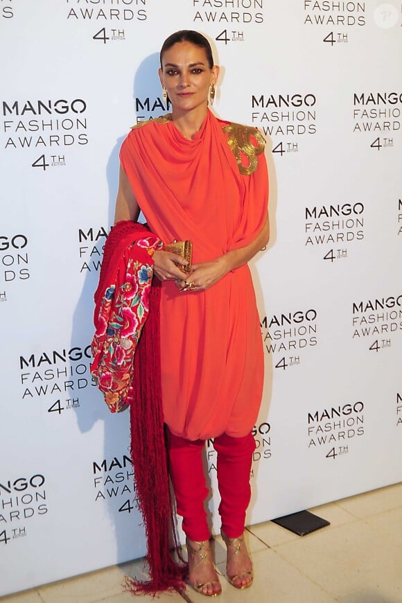 Laura Ponte aux 4e Mango Fashion Awards à Barcelone en mai 2012