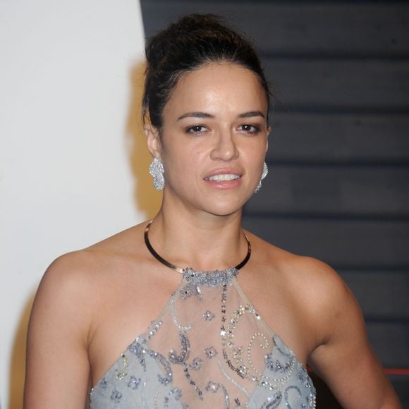 Michelle Rodriguez - Soirée Vanity Fair Oscar Party à Beverly Hills, Los Angeles, le 28 février 2016