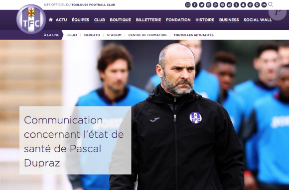 Pascal Dupraz, le nouvel entraîneur du TFC, a été victime d'un malaise pendant un entraînement le 5 mars 2016 et a dû être hospitalisé.