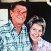 Ronald Reagan et sa femme Nancy. L'ancienne first lady est morte le 6 mars 2016 à 94 ans.
