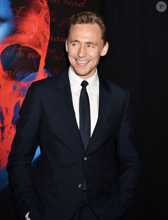 Tom Hiddleston - Avant-première du film Crimson Peak à New York, le 14 octobre 2015.