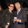 Bono et Sir George Martin en jujn 2006.