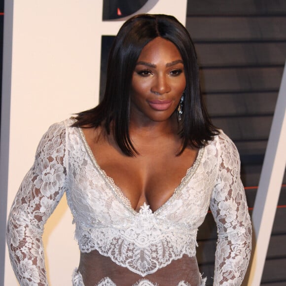 Serena Williams - People à la soirée "Vanity Fair Oscar Party" après la 88e cérémonie des Oscars à Hollywood. Le 28 février 2016