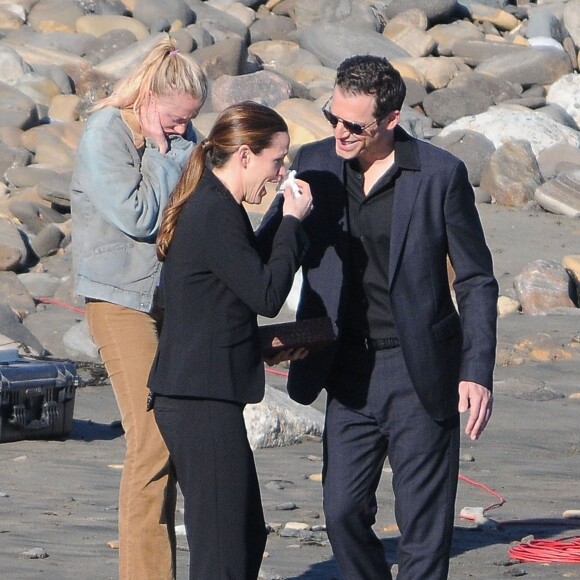 Jennifer Garner sur le tournage de 'The Tribes Of Palos Verdes' à Los Angeles, le 8 mars 2016