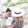 Beyonce Knowles et sa fille Blue Ivy, le 16/09/2015 - Cannes