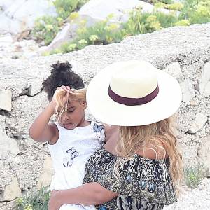 Beyonce Knowles et sa fille Blue Ivy, le 16/09/2015 - Cannes