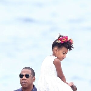 Jay Z et sa fille Blue Ivy, le 16/09/2015 - Cannes