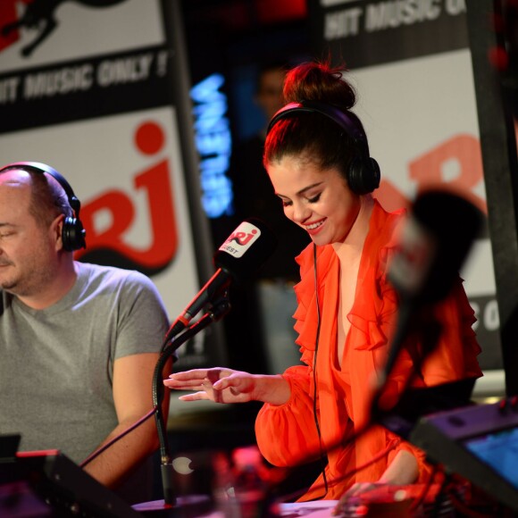 Selena Gomez à Paris jeudi 10 mars 2016.