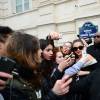 Selena Gomez à Paris jeudi 10 mars 2016.