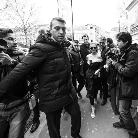 Selena Gomez à Paris jeudi 10 mars 2016.