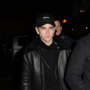 Gabriel-Kane Day-Lewis (fils d'Isabelle Adjani) - Arrivée des people au défilé de mode Givenchy collection prêt-à-porter Automne Hiver 2016/2017 lors de la fashion week à Paris, le 6 mars 2016. © CVS/Veeren/Bestimage