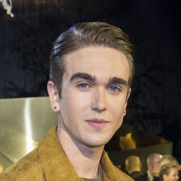 Gabriel Kane Day-Lewis (fils de Daniel Day-Lewis et Isabelle Adjani) - People au défilé de mode H&M, collection prêt-à-porter automne-hiver 2016-2017 à Paris le 2 mars 2016. © Olivier Borde/Bestimage