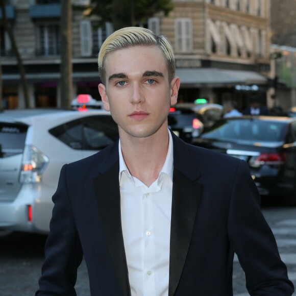 Gabriel-Kane Day-Lewis (le fils d'Isabelle Adjani et Daniel Day-Lewis) - Arrivée des people à la soirée "Vogue Paris Foundation Gala" au palais Galliera à Paris, le 6 juillet 2015.