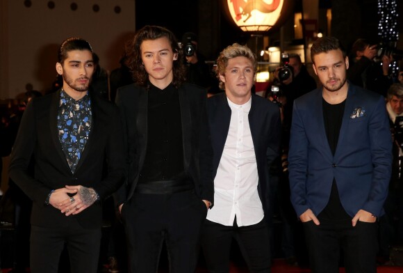 One Direction (Zayn Malik, Harry Styles, Niall Horan et Liam Payne) - 16e édition des NRJ Music Awards à Cannes le 13 décembre 2014