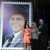 A.J. Lambert, Nancy Sinatra et Frank Sinatra Jr. lors de l'hommage à leur père Frank Sinatra au Gotham Hall de New York, le 13 mai 2008