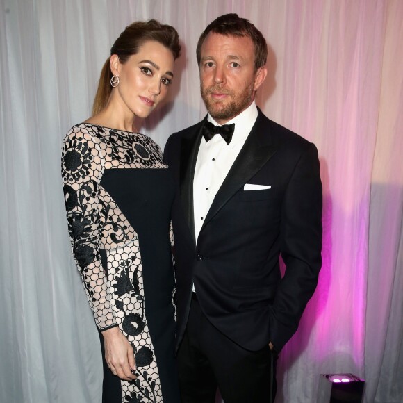 Jacqui Ainsley et son mari Guy Ritchie, Londres le 4 février 2016.