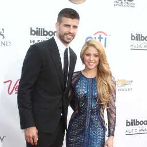 Gerard Piqué, Shakira à la Soirée des "Billboard Music Awards" à Las Vegas le 18 mai 2014