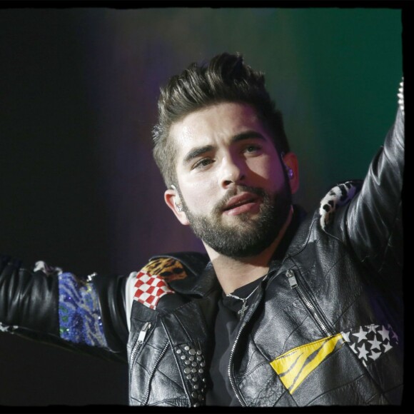 Exclusif - Le chanteur Kendji Girac en concert au Zénith de Rouen, dans le cadre de sa tournée Ensemble. Le 11 mars 2016. © Alain Guizard / Bestimage