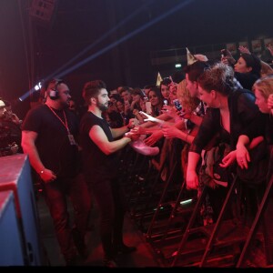 Exclusif - Kendji Girac lors du Coup d' envoi d' Ensemble, sa nouvelle tournée, au Zénith d' Orléans, le 5 mars 2016. © Alain Guizard / Bestimage