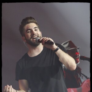 Exclusif - Kendji Girac lors du Coup d' envoi d' Ensemble, sa nouvelle tournée, au Zénith d' Orléans, le 5 mars 2016. © Alain Guizard / Bestimage