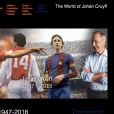 Johan Cruyff est mort le 24 mars 2016 à 68 ans, des suites d'un cancer des poumons. Capture d'écran de son site Internet officiel.