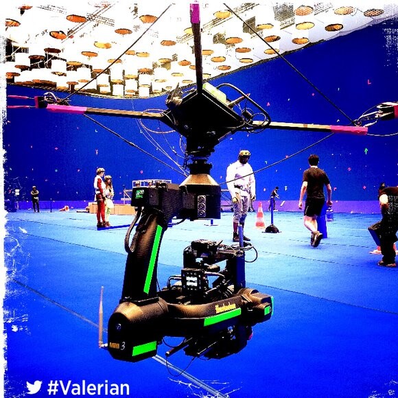 Jour 20 - Des images du tournage de Valérian par Luc Besson.