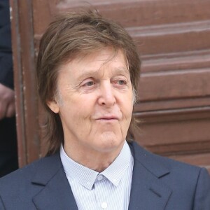 Paul McCartney - Sorties du défilé de mode prêt-à-porter "Stella McCartney", collection automne-hiver 2016/2017, à Paris. Le 7 mars 2016 © Cyril Moreau / Bestimage