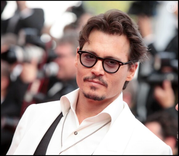 Johnny Depp au 64e Festival de Cannes en mai 2011.