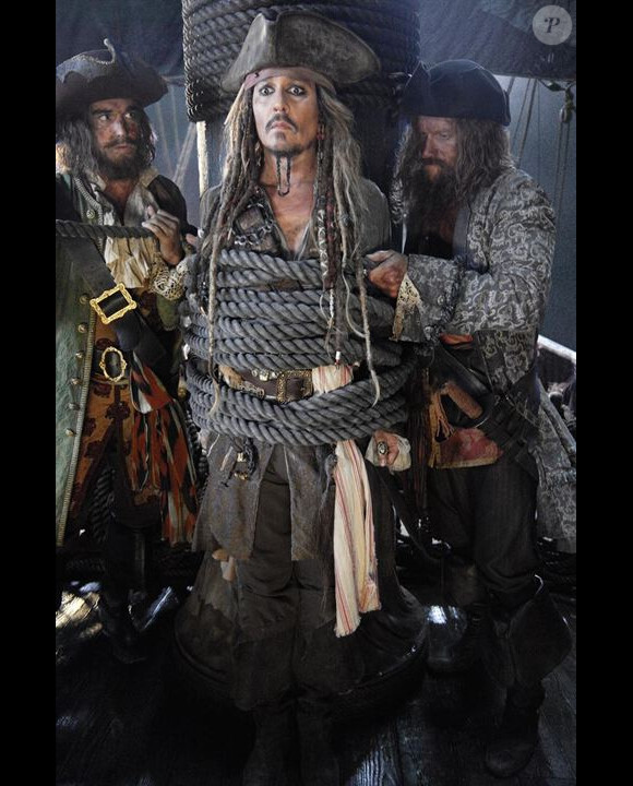Johnny Depp dans la première image de Pirates des Caraïbes 5.
