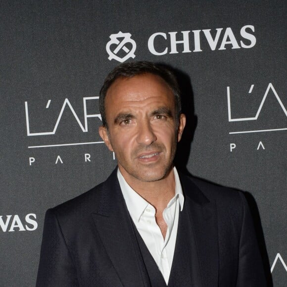 Exclusif - Nikos Aliagas - After-party du film "Mariage à la grecque 2" à la boîte de nuit L'Arc à Paris, le 24 mars 2016. © Rachid Bellak/Bestimage