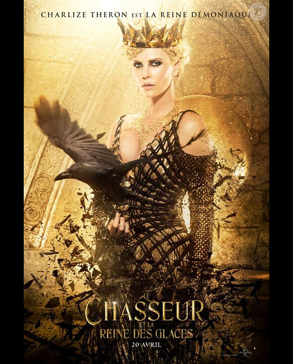 Charlize Theron dans Le Chasseur et la Reine des neiges, en salles le 20 avril 2016