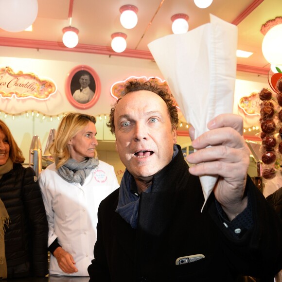 Julien Lepers - Soirée d'ouverture de la Foire du Trône à Paris, le 25 mars 2016.  © Coadic Guirec/Bestimage